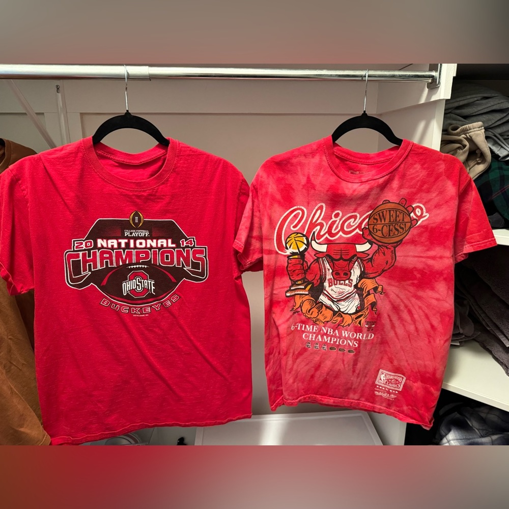 Red Vintage Tee Shirt Package